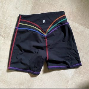 Buffbunny Pride legacy shorts // medium